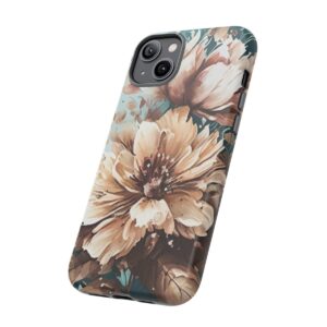 Digital Painted Flower - Tough Phone Cases - Image 115