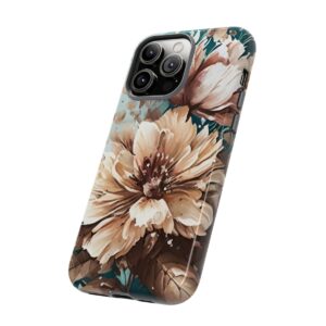 Digital Painted Flower - Tough Phone Cases - Image 119