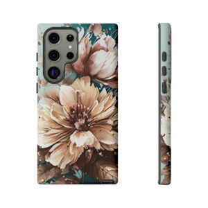 Digital Painted Flower - Tough Phone Cases - Image 146