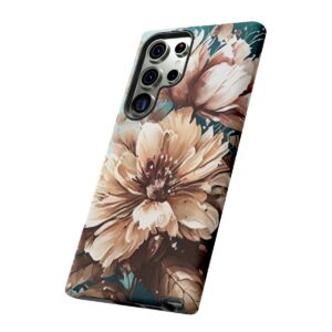 Digital Painted Flower - Tough Phone Cases - Image 147