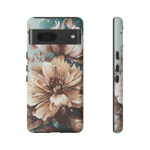 Digital Painted Flower - Tough Phone Cases - Image 154