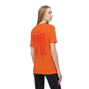 Make Things Happen Light Color - Unisex Midweight T-Shirt - Ecofriendly - Image 41