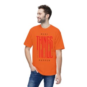 Make Things Happen Light Color - Unisex Midweight T-Shirt - Ecofriendly - Image 37