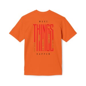 Make Things Happen Light Color - Unisex Midweight T-Shirt - Ecofriendly - Image 39