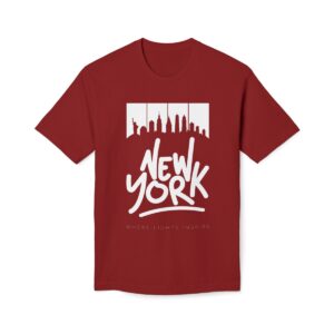 I Love New York - Dark - Unisex Midweight T-Shirt, Ecofriendly - Image 74