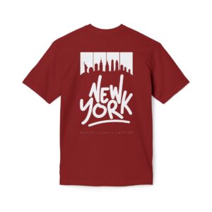 I Love New York - Dark - Unisex Midweight T-Shirt, Ecofriendly - Image 75
