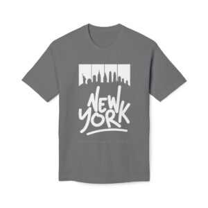 I Love New York - Dark - Unisex Midweight T-Shirt, Ecofriendly - Image 14