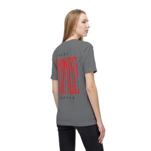 Make Things Happen Light Color - Unisex Midweight T-Shirt - Ecofriendly - Image 17