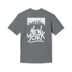 I Love New York - Dark - Unisex Midweight T-Shirt, Ecofriendly - Image 15