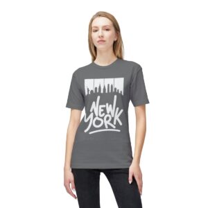 I Love New York - Dark - Unisex Midweight T-Shirt, Ecofriendly - Image 16
