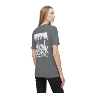I Love New York - Dark - Unisex Midweight T-Shirt, Ecofriendly - Image 17