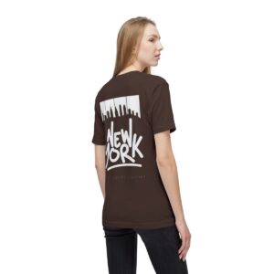 I Love New York - Dark - Unisex Midweight T-Shirt, Ecofriendly - Image 5