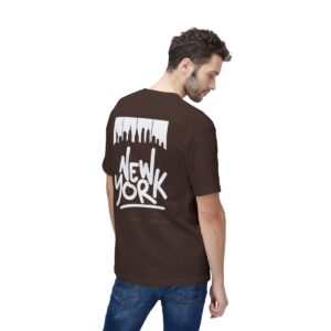 I Love New York - Dark - Unisex Midweight T-Shirt, Ecofriendly - Image 6
