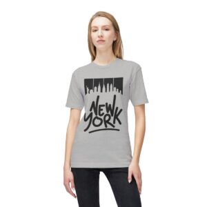 I Love New York - Light - Unisex Midweight T-Shirt, Ecofriendly - Image 13