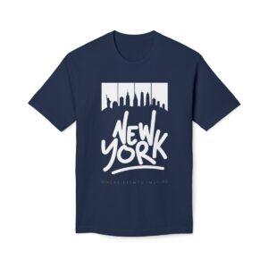 I Love New York - Dark - Unisex Midweight T-Shirt, Ecofriendly - Image 62