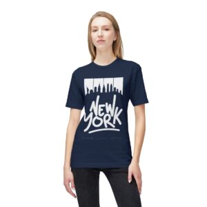 I Love New York - Dark - Unisex Midweight T-Shirt, Ecofriendly - Image 64