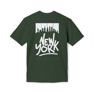 I Love New York - Dark - Unisex Midweight T-Shirt, Ecofriendly - Image 39