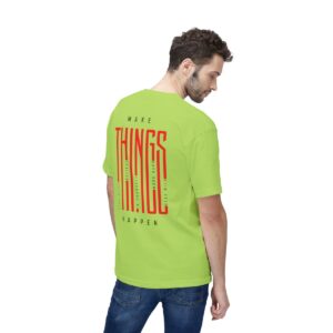 Make Things Happen Light Color - Unisex Midweight T-Shirt - Ecofriendly - Image 6