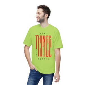 Make Things Happen Light Color - Unisex Midweight T-Shirt - Ecofriendly
