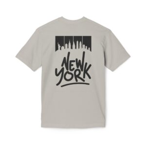 I Love New York - Light - Unisex Midweight T-Shirt, Ecofriendly - Image 3