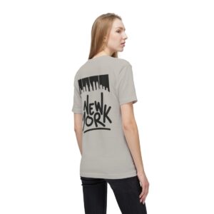 I Love New York - Light - Unisex Midweight T-Shirt, Ecofriendly - Image 4