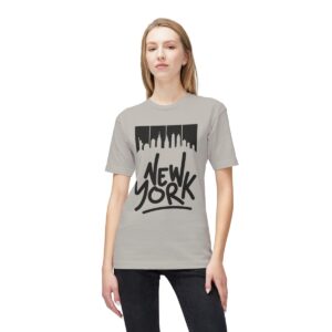 I Love New York - Light - Unisex Midweight T-Shirt, Ecofriendly