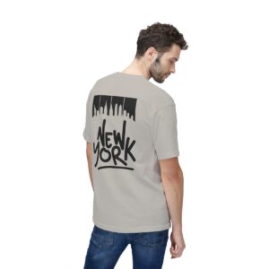 I Love New York - Light - Unisex Midweight T-Shirt, Ecofriendly - Image 6