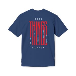 Make Things Happen Dark Color - Unisex Midweight T-Shirt - Ecofriendly - Image 33