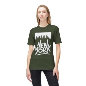 I Love New York - Dark - Unisex Midweight T-Shirt, Ecofriendly - Image 34