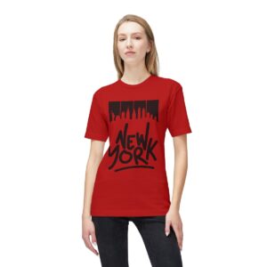 I Love New York - Light - Unisex Midweight T-Shirt, Ecofriendly - Image 43