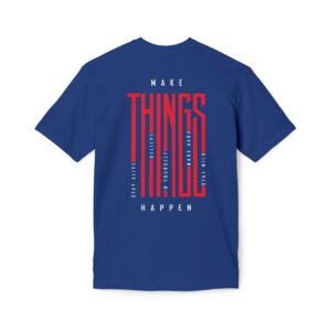 Make Things Happen Dark Color - Unisex Midweight T-Shirt - Ecofriendly - Image 27