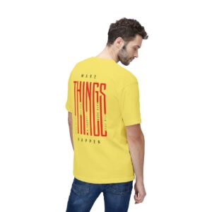 Make Things Happen Light Color - Unisex Midweight T-Shirt - Ecofriendly - Image 48