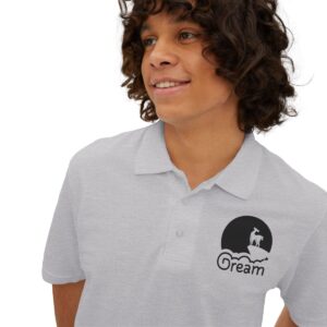 Never Stop Dreaming Men's Piqué Polo - Image 20