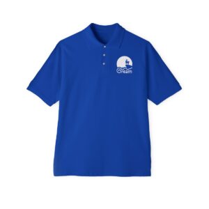 Never Stop Dreaming Men's Piqué Polo - Image 22