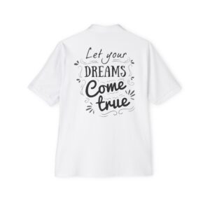 Let Your Dreams Come True Men's Piqué Polo - Image 8