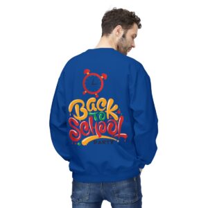 Back to School Party for Teachers Unisex Midweight Soft Style Fleece Crewneck Sweatshirt - Image 30