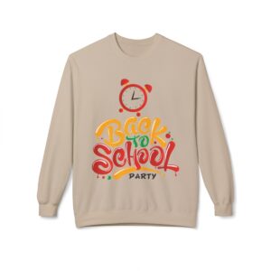 Back to School Party for Teachers Unisex Midweight Soft Style Fleece Crewneck Sweatshirt - Image 14