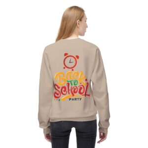 Back to School Party for Teachers Unisex Midweight Soft Style Fleece Crewneck Sweatshirt - Image 16