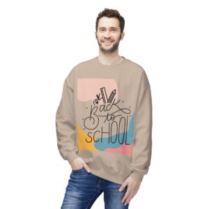 Back to School for Teachers Unisex Midweight Soft Style Fleece Crewneck Sweatshirt