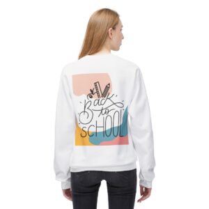 Back to School for Teachers Unisex Midweight Soft Style Fleece Crewneck Sweatshirt - Image 11