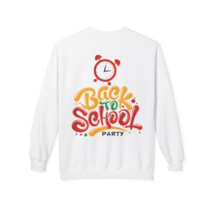 Back to School Party for Teachers Unisex Midweight Soft Style Fleece Crewneck Sweatshirt - Image 9