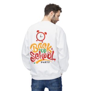 Back to School Party for Teachers Unisex Midweight Soft Style Fleece Crewneck Sweatshirt - Image 12