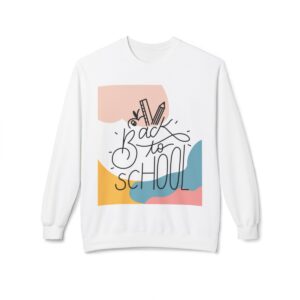 Back to School for Teachers Unisex Midweight Soft Style Fleece Crewneck Sweatshirt - Image 8