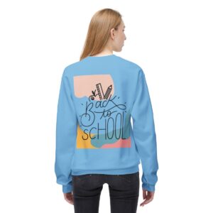 Back to School for Teachers Unisex Midweight Soft Style Fleece Crewneck Sweatshirt - Image 23
