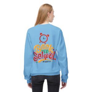 Back to School Party for Teachers Unisex Midweight Soft Style Fleece Crewneck Sweatshirt - Image 22