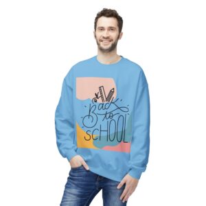 Back to School for Teachers Unisex Midweight Soft Style Fleece Crewneck Sweatshirt - Image 19
