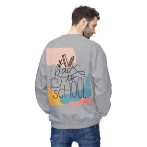 Back to School for Teachers Unisex Midweight Soft Style Fleece Crewneck Sweatshirt - Image 18
