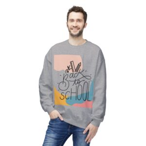 Back to School for Teachers Unisex Midweight Soft Style Fleece Crewneck Sweatshirt - Image 13