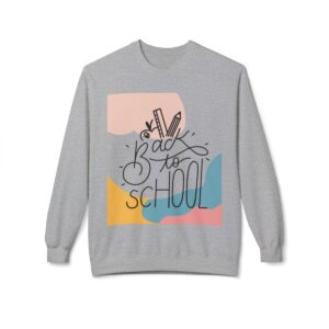 Back to School for Teachers Unisex Midweight Soft Style Fleece Crewneck Sweatshirt - Image 14