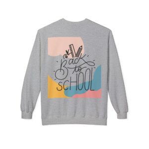 Back to School for Teachers Unisex Midweight Soft Style Fleece Crewneck Sweatshirt - Image 15